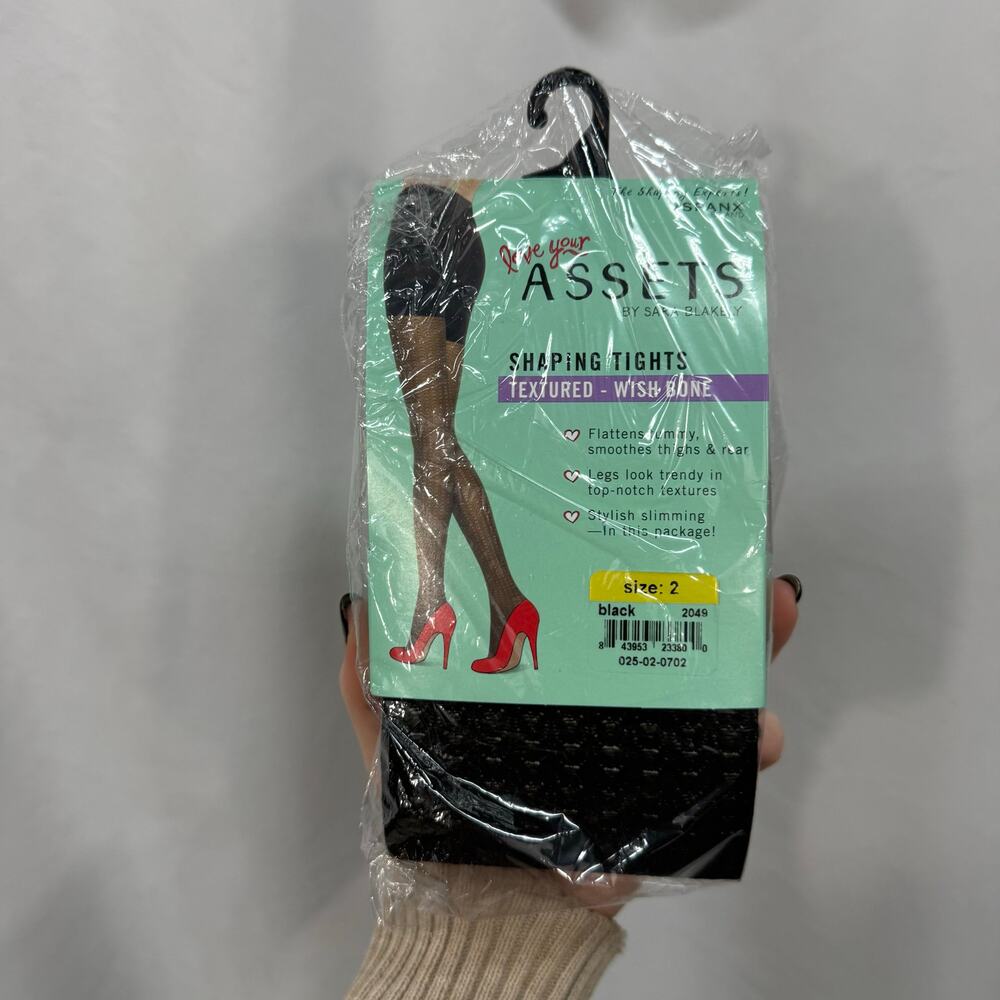 Asserts Spanx Shaping Tights Textured Wishbone